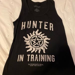 Supernatural Hunter in Training tank top